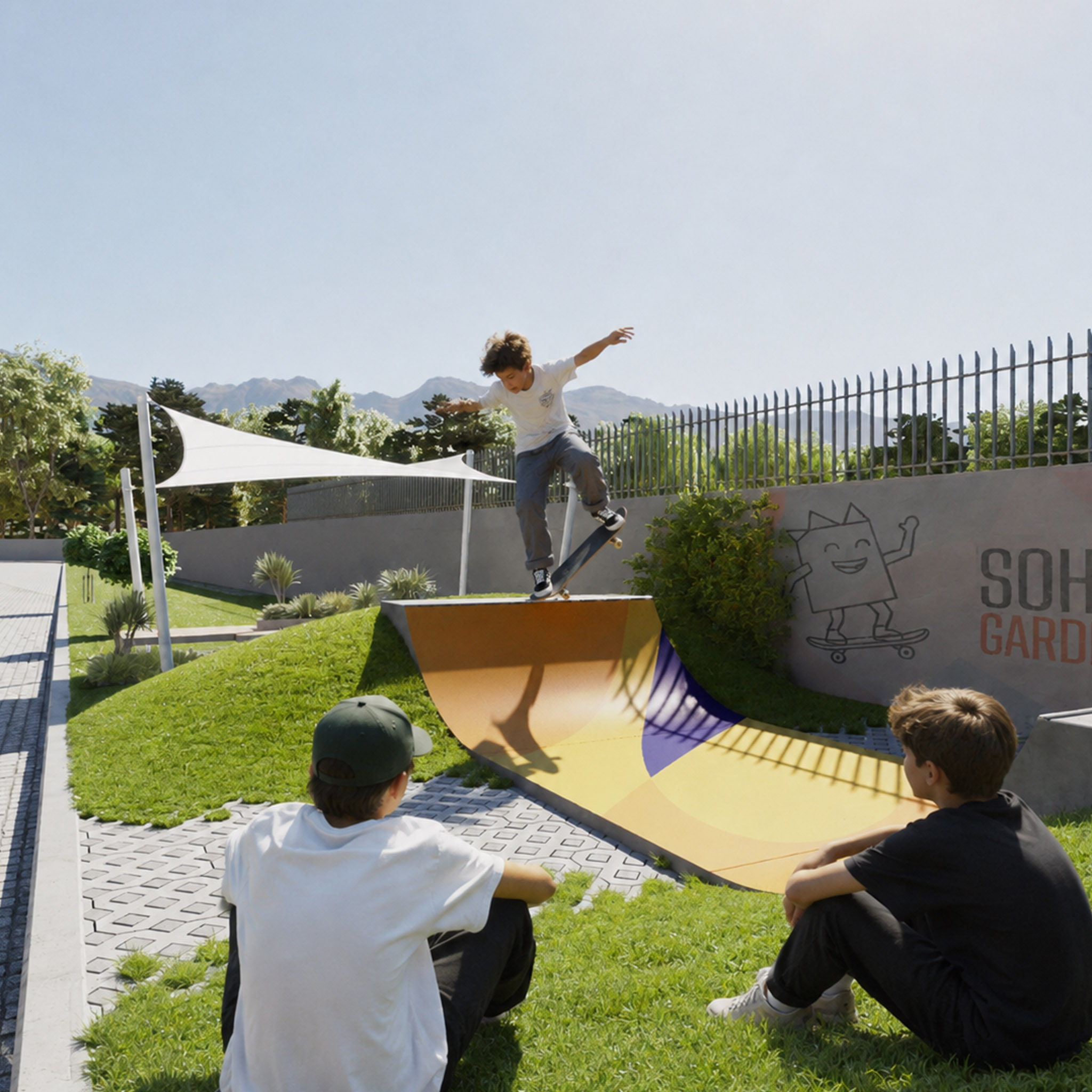 HALFPIPE Kaykay & Paten Alanı